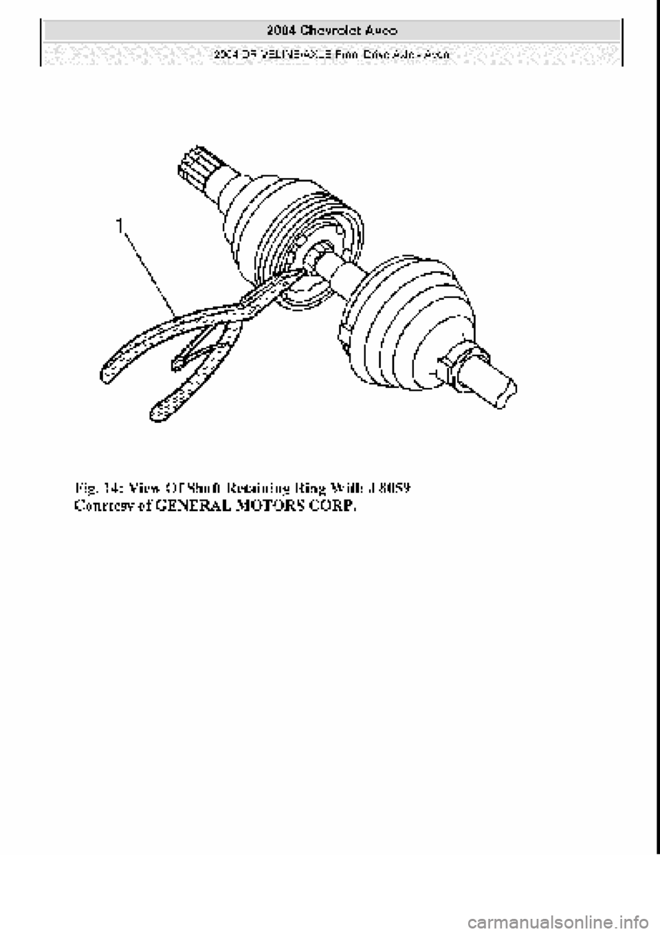 CHEVROLET AVEO 2002 Service Repair Manual CHEVROLET AVEO 2002 Service Repair Manual