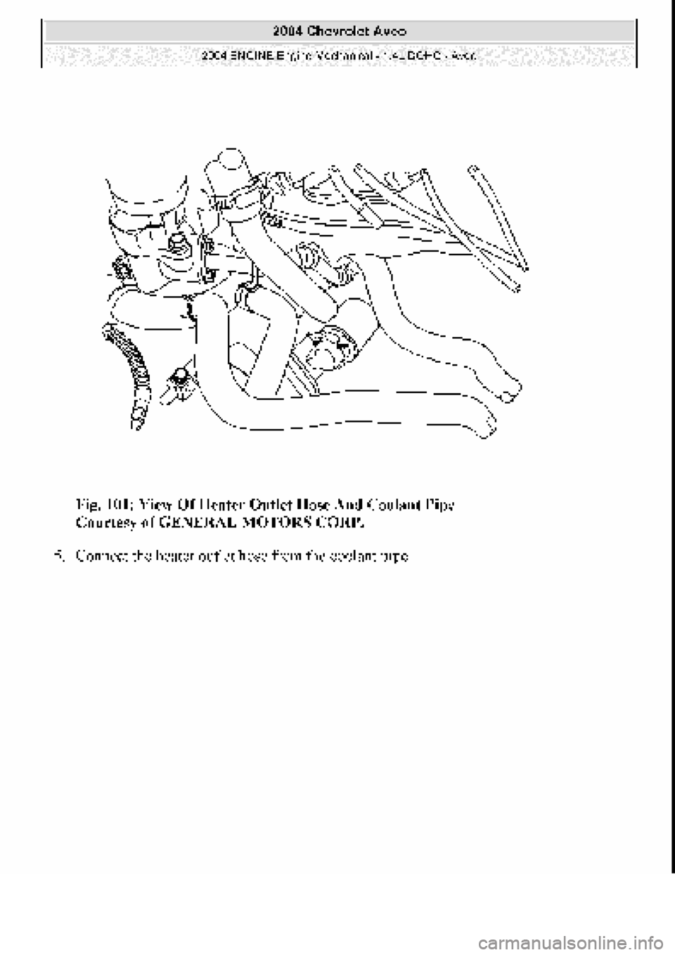 CHEVROLET AVEO 2002 Service Repair Manual CHEVROLET AVEO 2002 Service Repair Manual