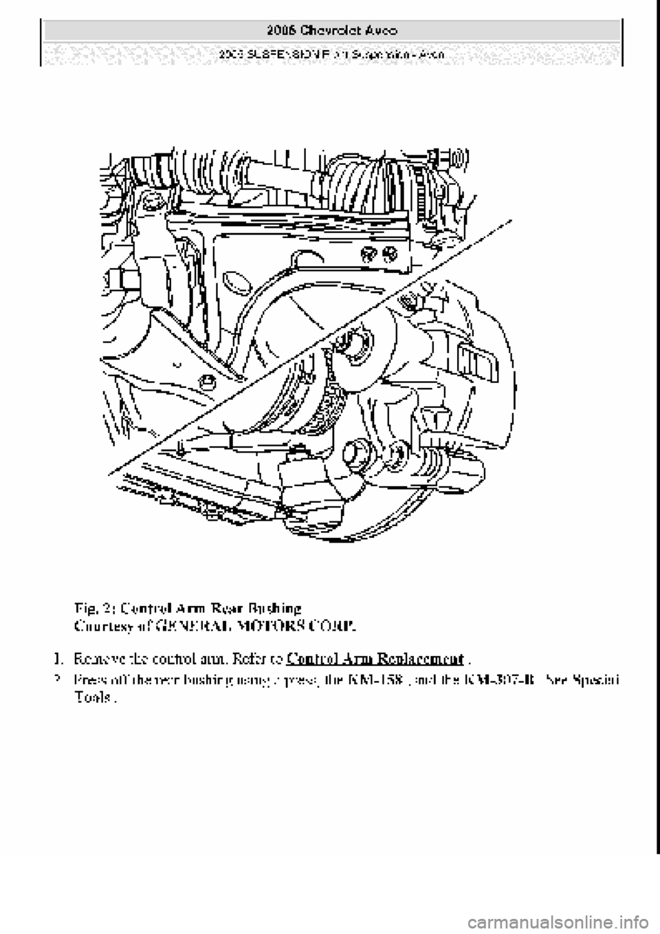 CHEVROLET AVEO 2002 Service Repair Manual CHEVROLET AVEO 2002 Service Repair Manual