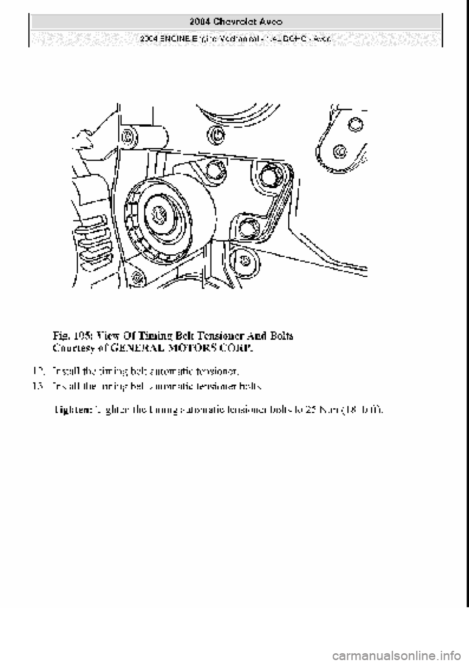 CHEVROLET AVEO 2002 Service Repair Manual CHEVROLET AVEO 2002 Service Repair Manual