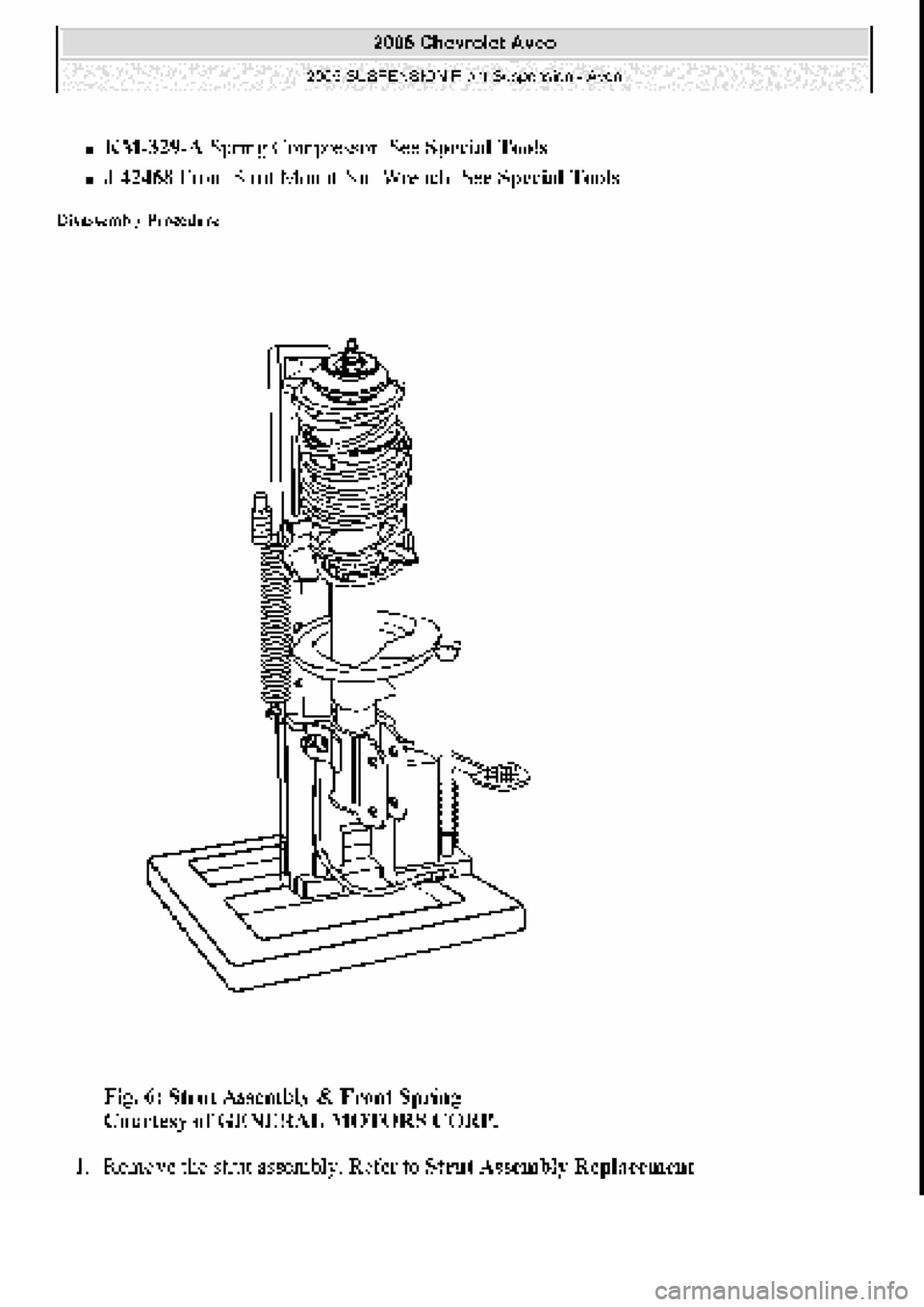 CHEVROLET AVEO 2002 Service Repair Manual CHEVROLET AVEO 2002 Service Repair Manual