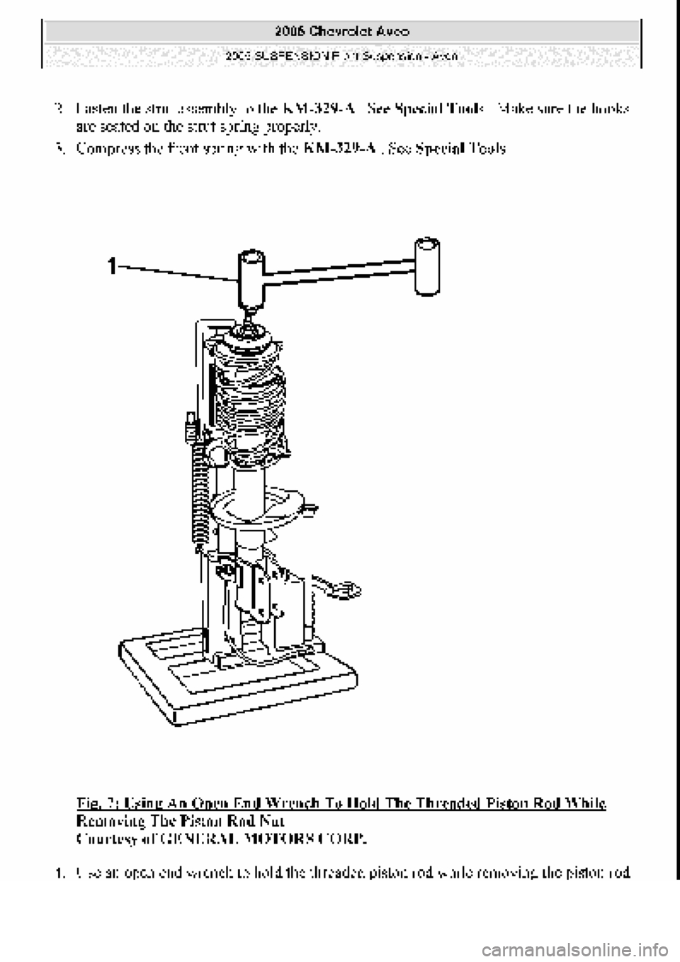 CHEVROLET AVEO 2002 Service Repair Manual CHEVROLET AVEO 2002 Service Repair Manual