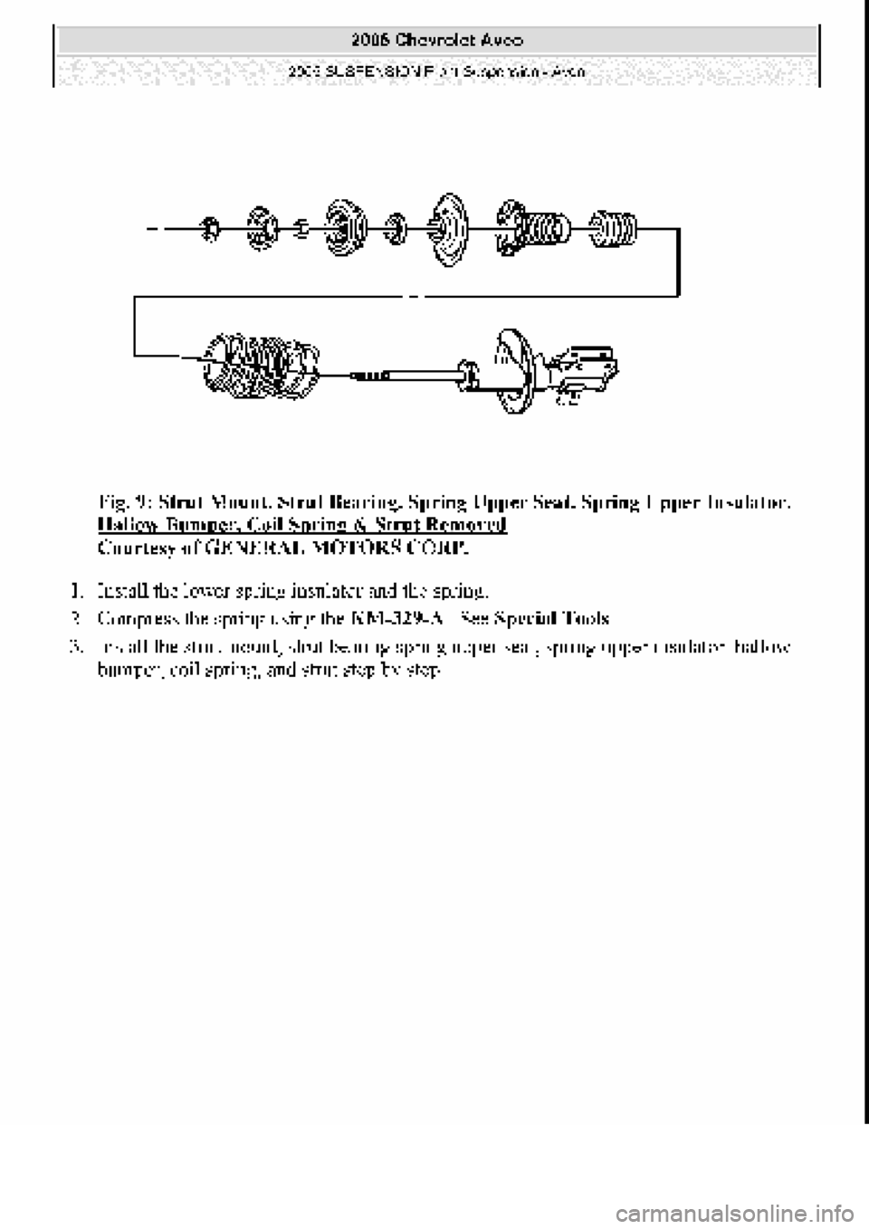 CHEVROLET AVEO 2002 Service Repair Manual CHEVROLET AVEO 2002 Service Repair Manual