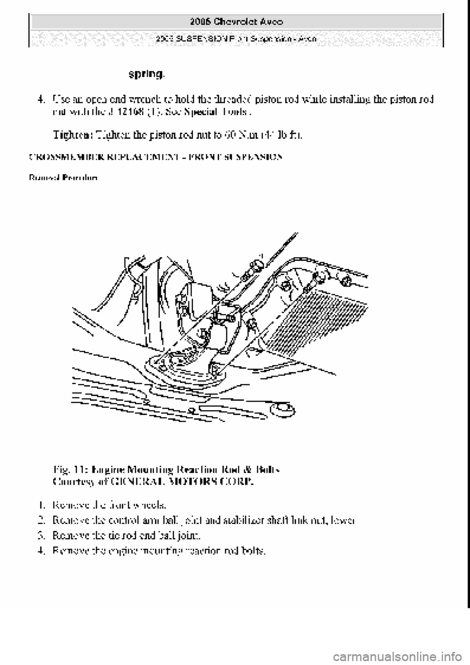 CHEVROLET AVEO 2002 Service Repair Manual CHEVROLET AVEO 2002 Service Repair Manual