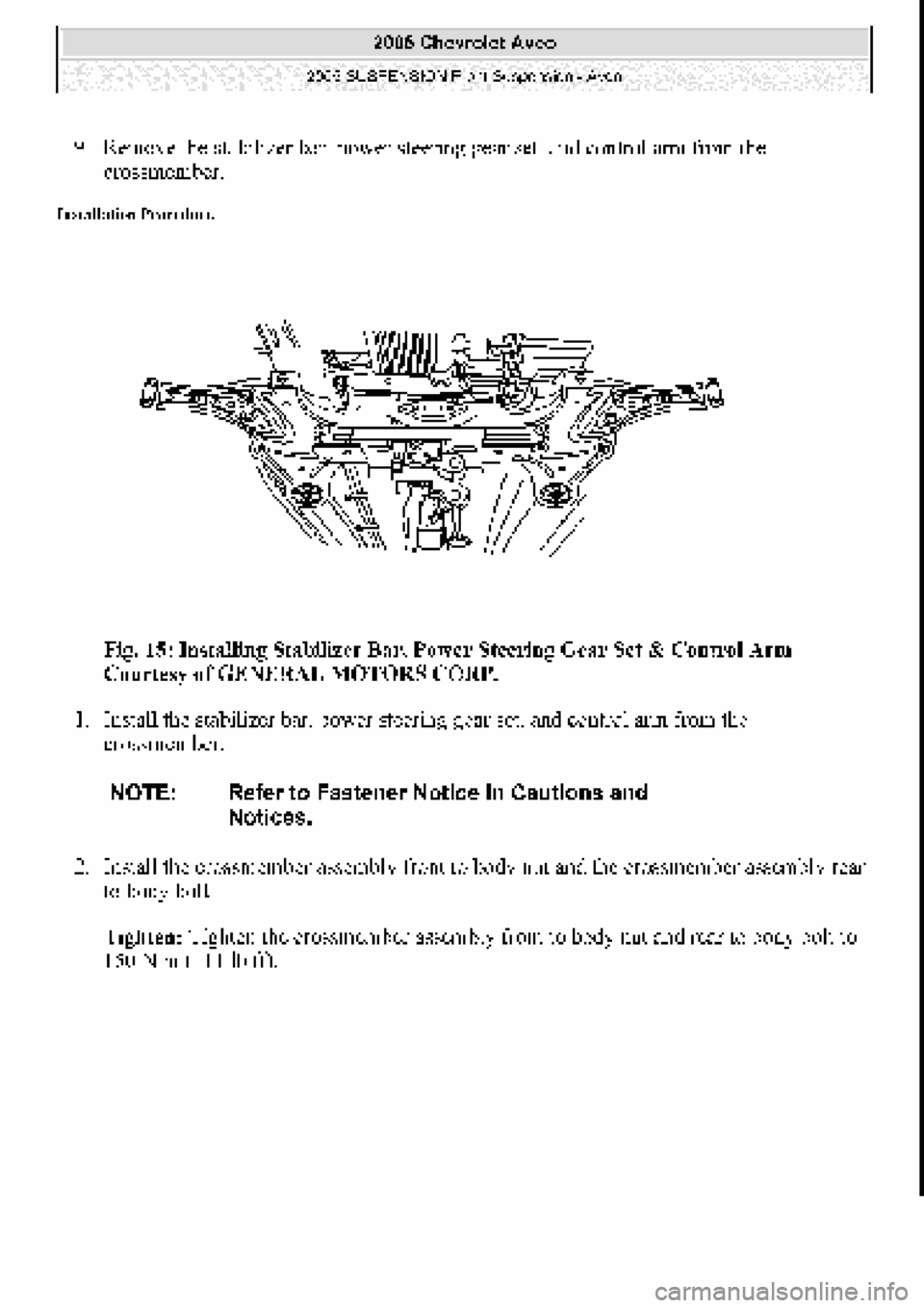 CHEVROLET AVEO 2002 Service Repair Manual CHEVROLET AVEO 2002 Service Repair Manual
