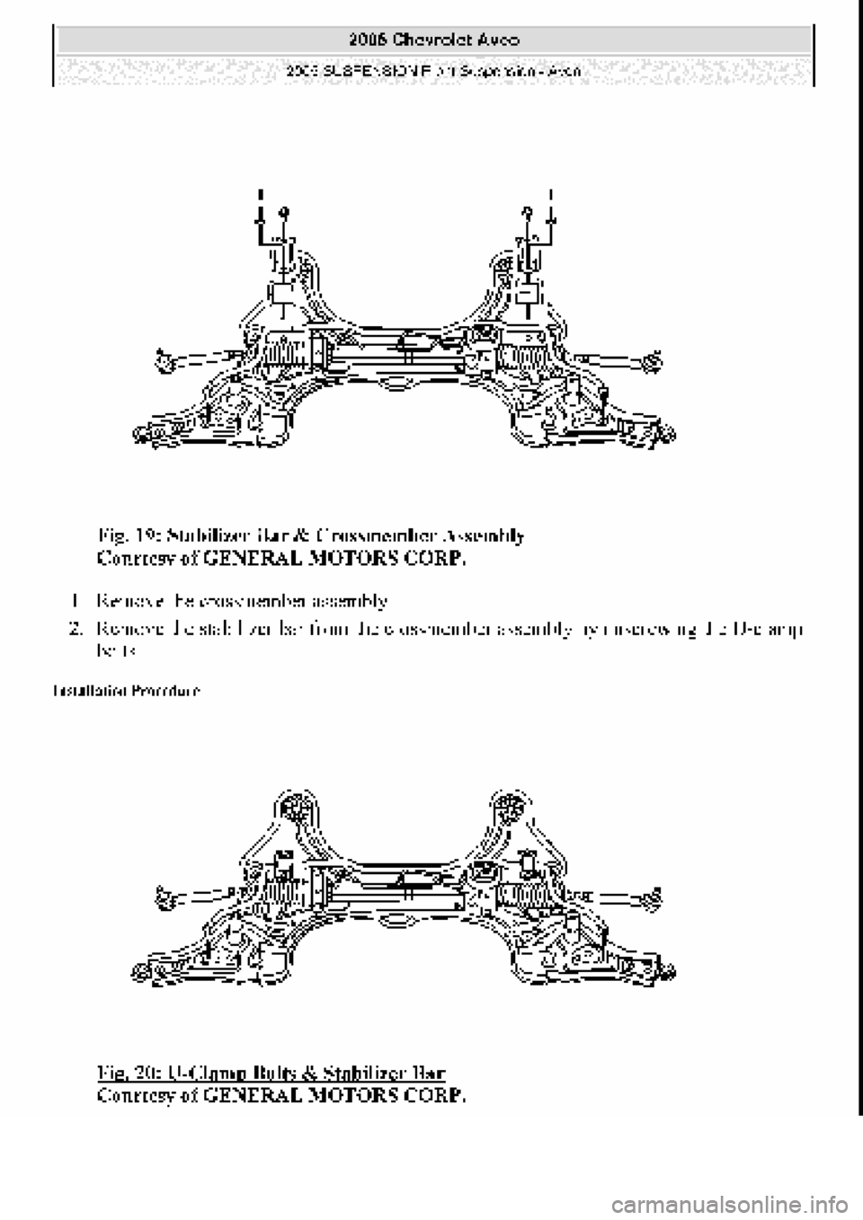 CHEVROLET AVEO 2002 Service Repair Manual CHEVROLET AVEO 2002 Service Repair Manual