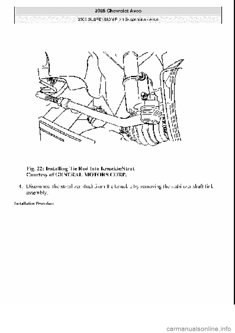 CHEVROLET AVEO 2002 Service Repair Manual CHEVROLET AVEO 2002 Service Repair Manual