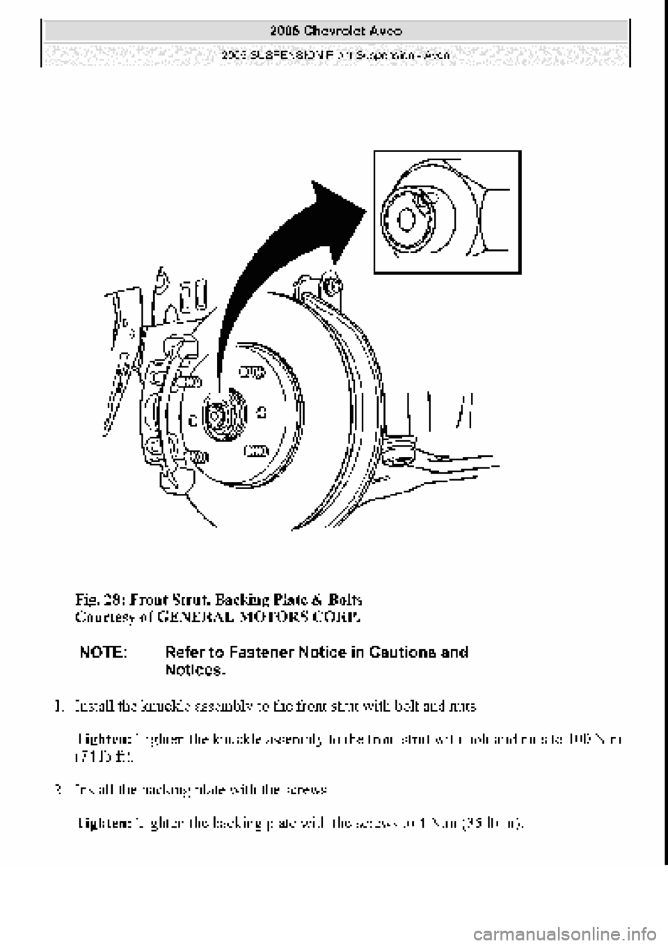 CHEVROLET AVEO 2002 Service Repair Manual CHEVROLET AVEO 2002 Service Repair Manual