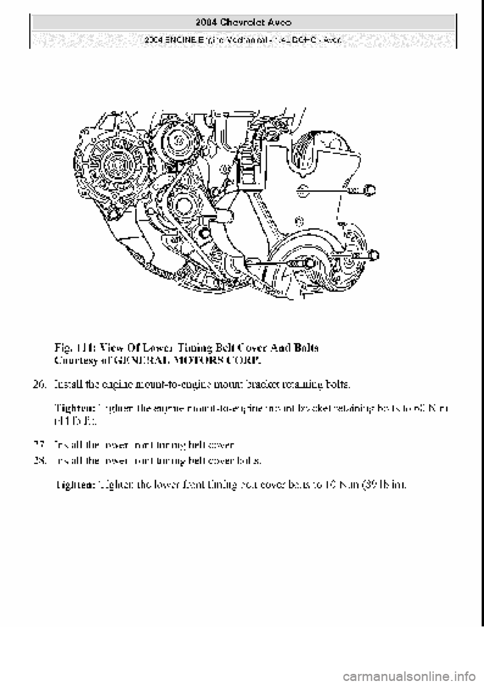 CHEVROLET AVEO 2002 Service Repair Manual CHEVROLET AVEO 2002 Service Repair Manual