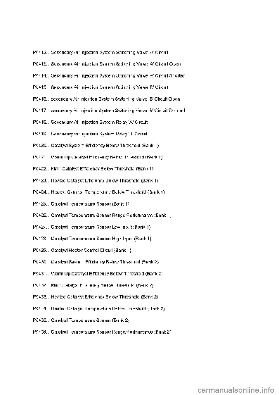 CHEVROLET AVEO 2002  Service Repair Manual 