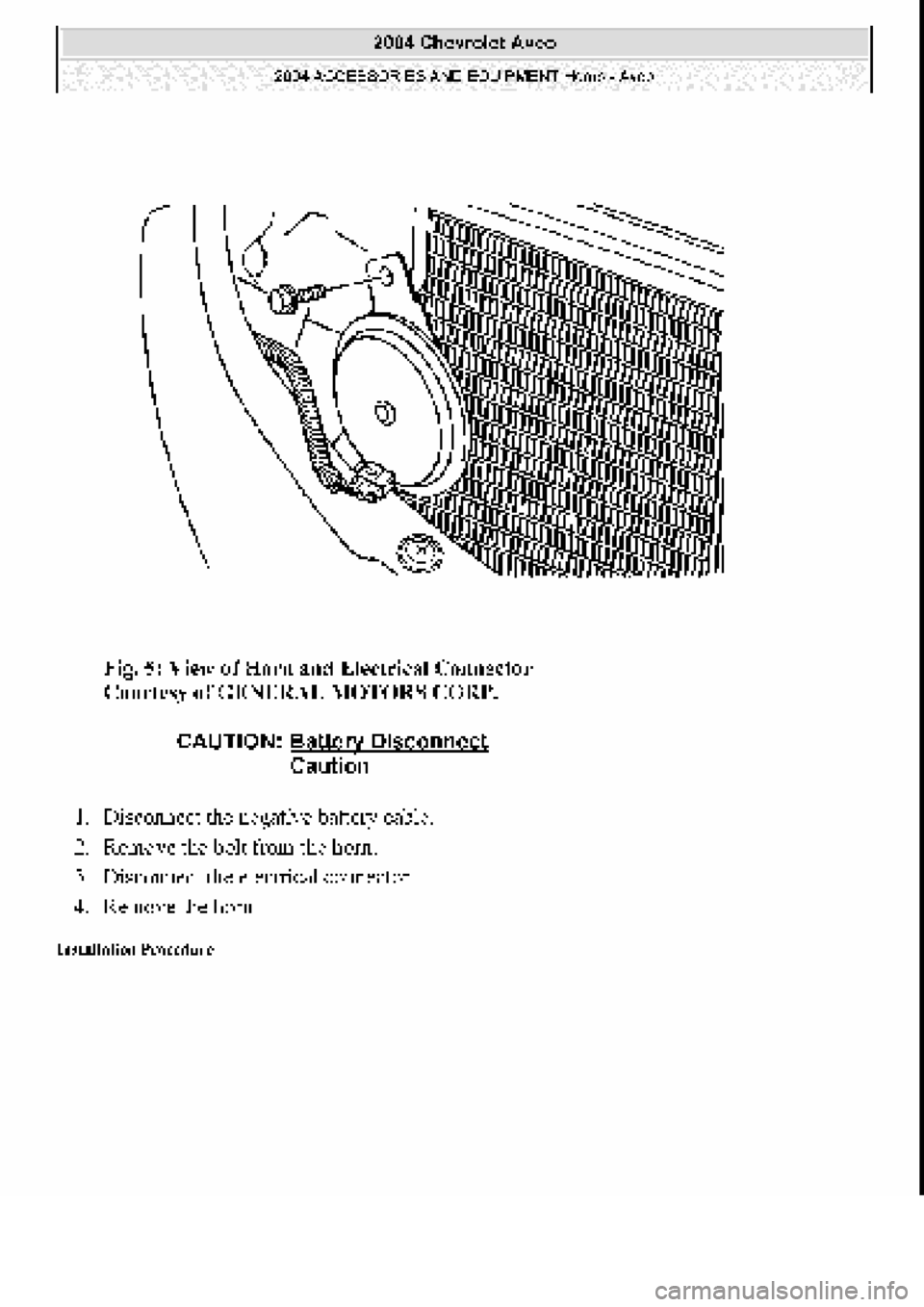CHEVROLET AVEO 2002 Service Repair Manual CHEVROLET AVEO 2002 Service Repair Manual
