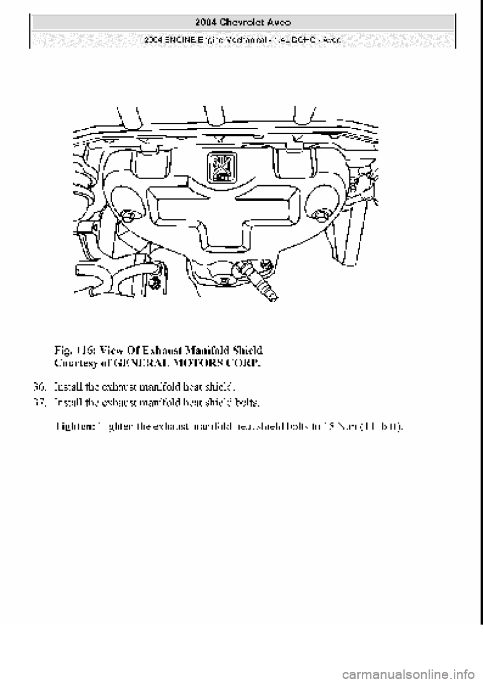 CHEVROLET AVEO 2002 Service Repair Manual CHEVROLET AVEO 2002 Service Repair Manual