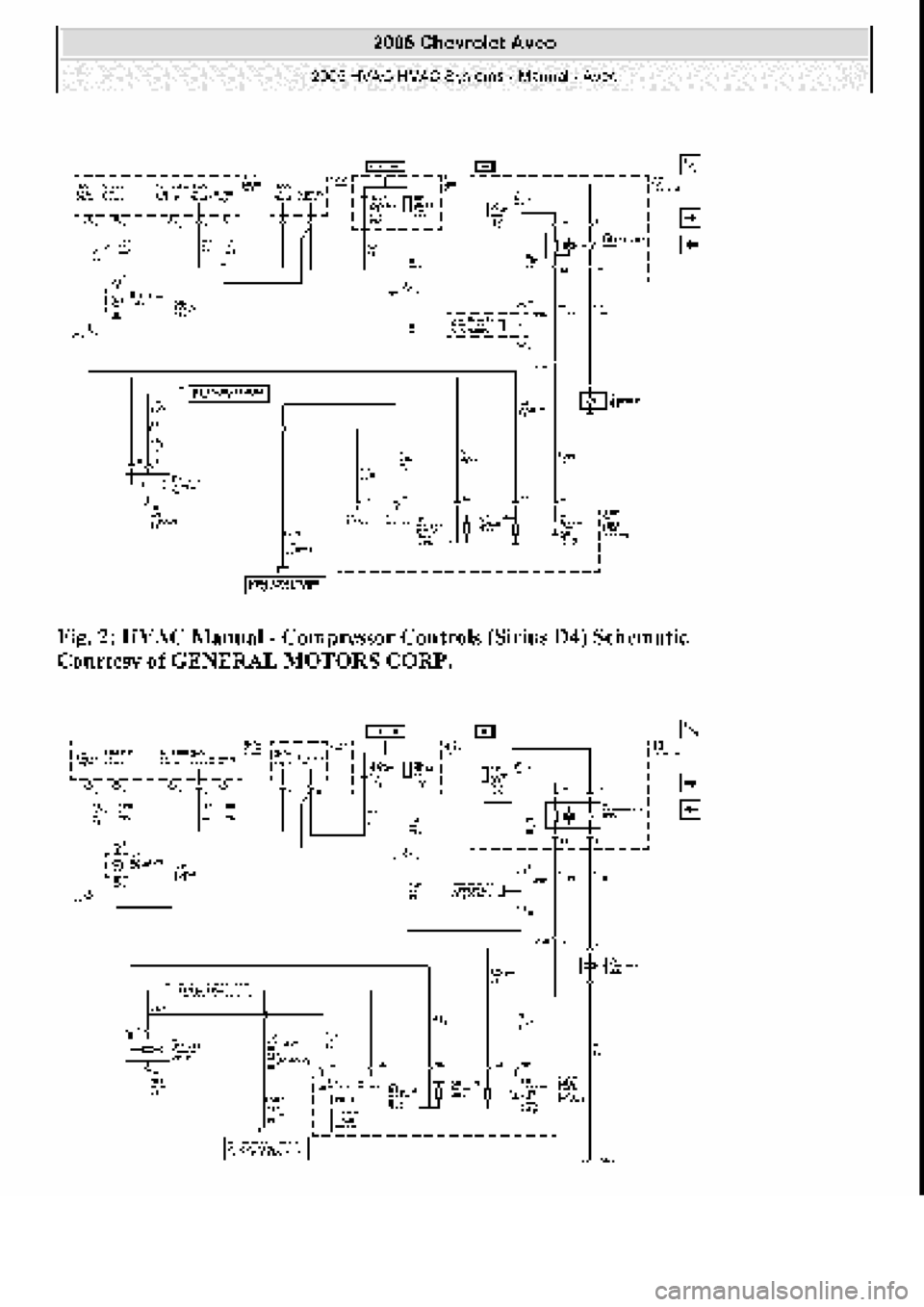 CHEVROLET AVEO 2002  Service Repair Manual 