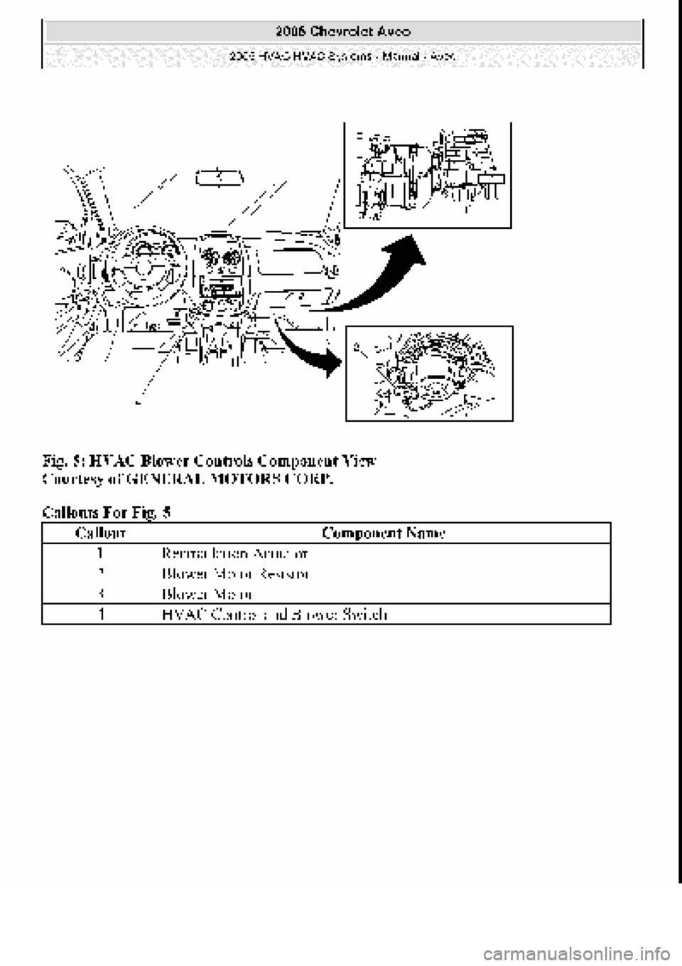 CHEVROLET AVEO 2002  Service Repair Manual 