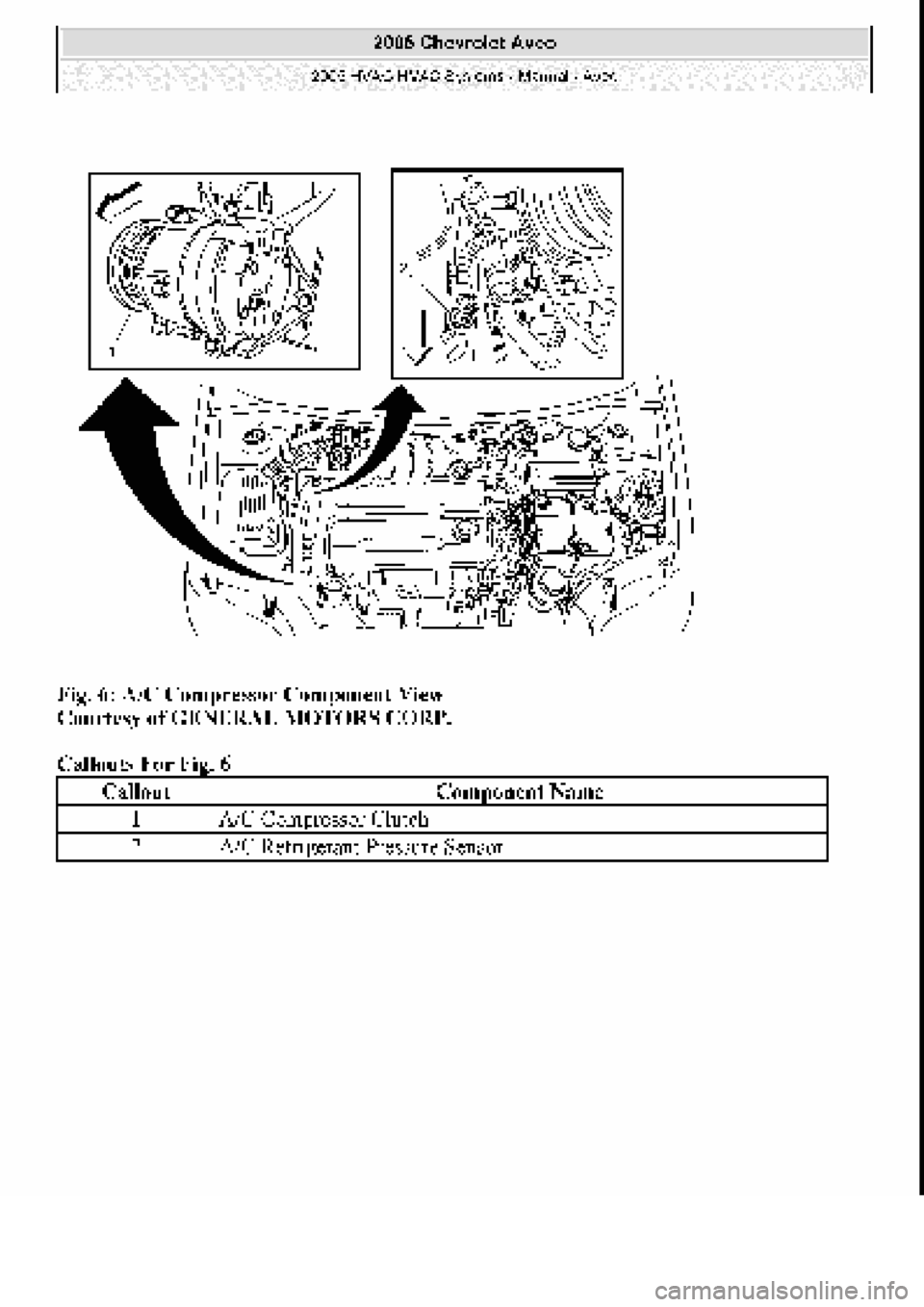 CHEVROLET AVEO 2002  Service Repair Manual 