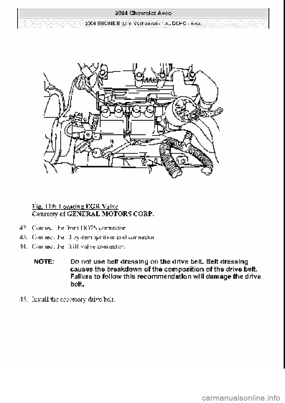 CHEVROLET AVEO 2002 Service Repair Manual CHEVROLET AVEO 2002 Service Repair Manual