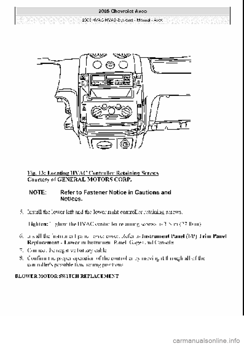 CHEVROLET AVEO 2002 Service Repair Manual CHEVROLET AVEO 2002 Service Repair Manual