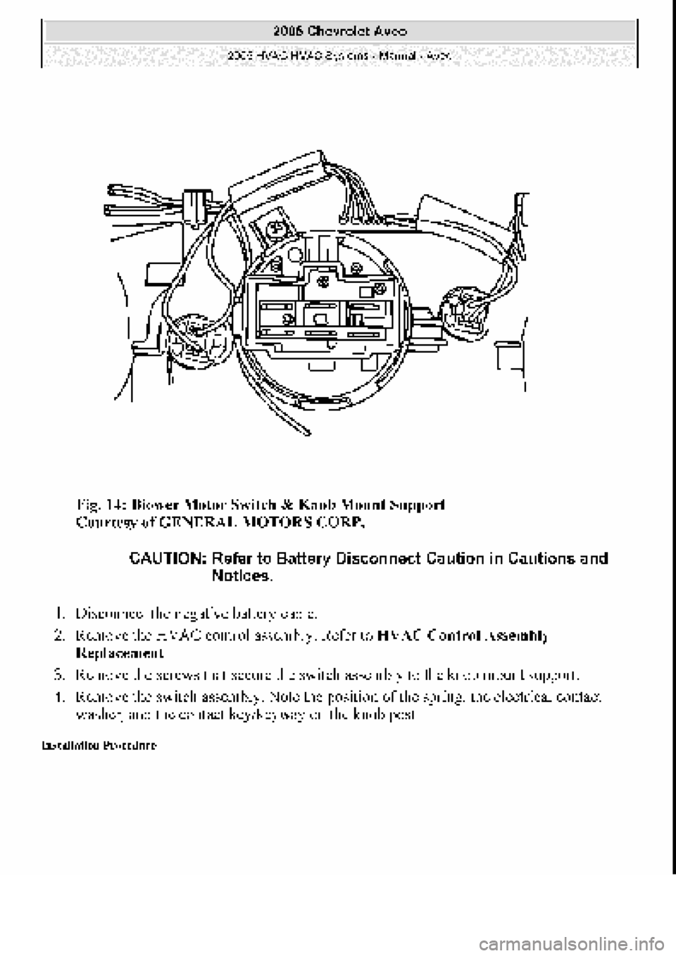 CHEVROLET AVEO 2002 Service Repair Manual CHEVROLET AVEO 2002 Service Repair Manual