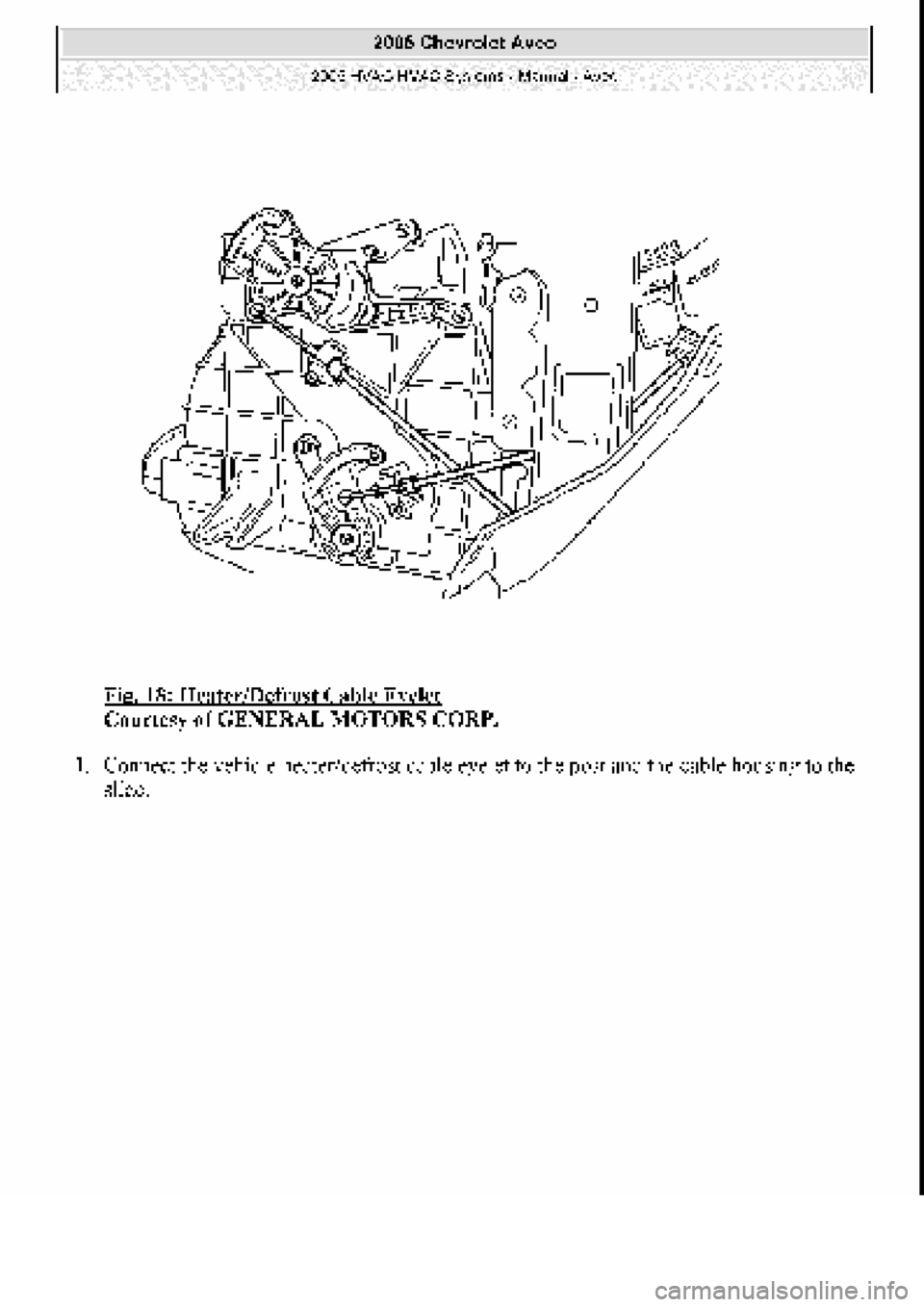 CHEVROLET AVEO 2002  Service Repair Manual 