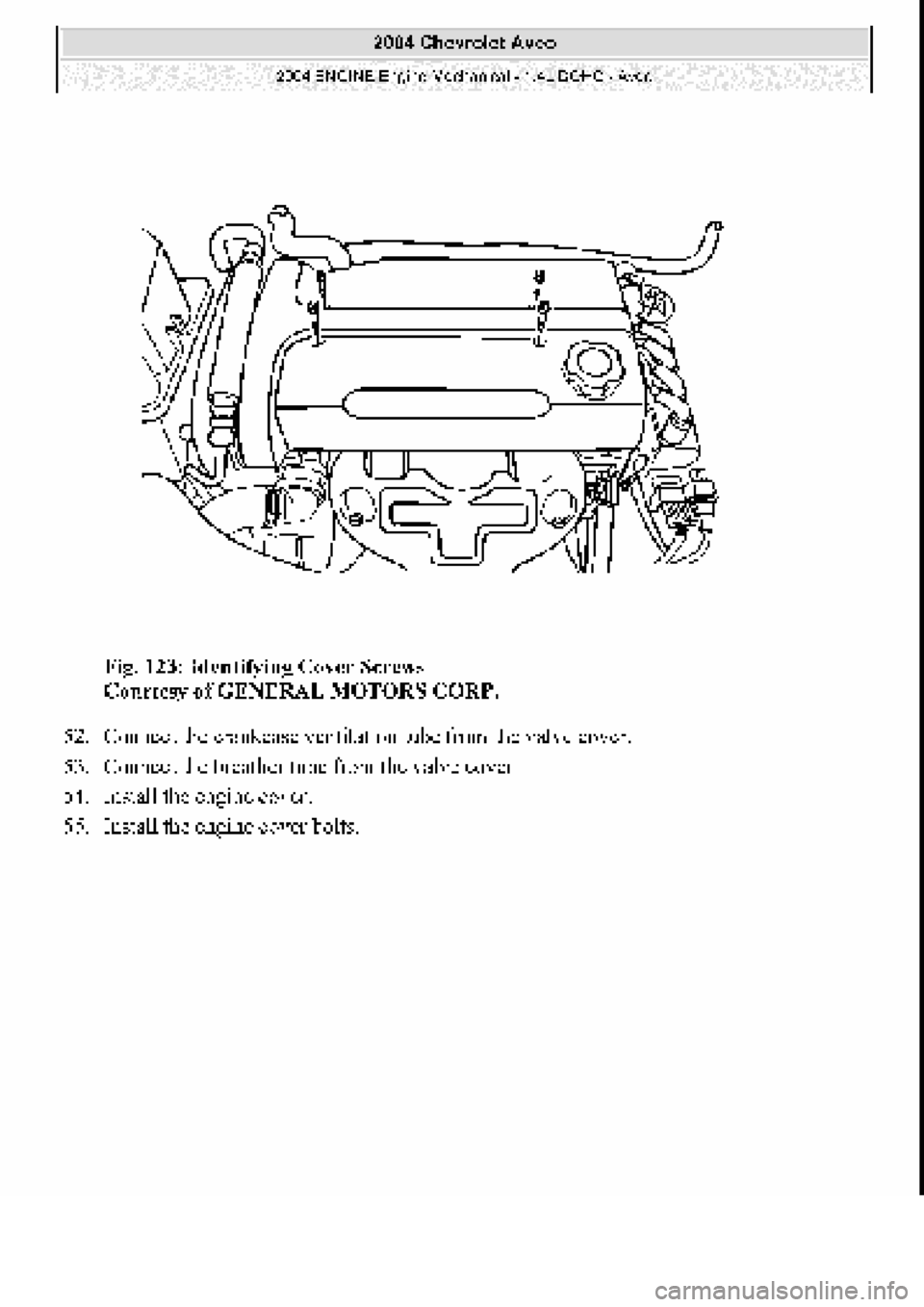 CHEVROLET AVEO 2002 Service Repair Manual CHEVROLET AVEO 2002 Service Repair Manual