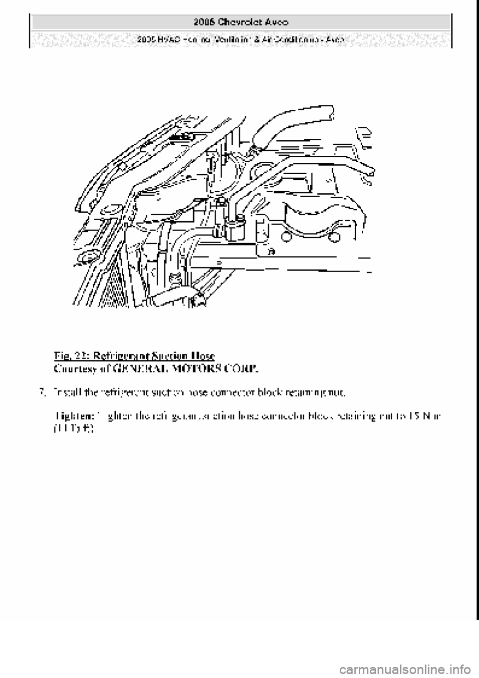 CHEVROLET AVEO 2002 Service Repair Manual CHEVROLET AVEO 2002 Service Repair Manual