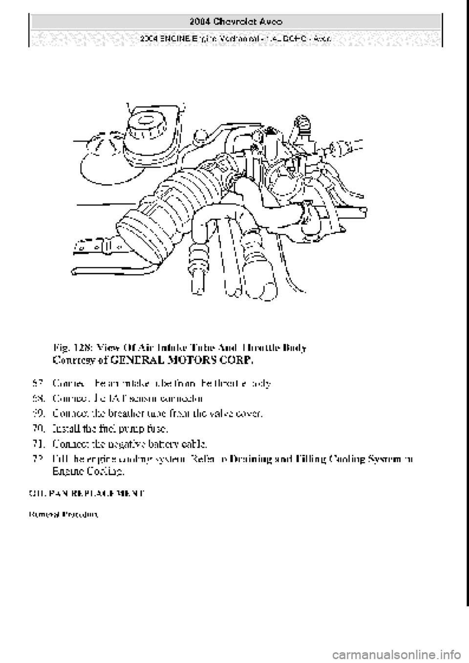 CHEVROLET AVEO 2002 Service Repair Manual CHEVROLET AVEO 2002 Service Repair Manual