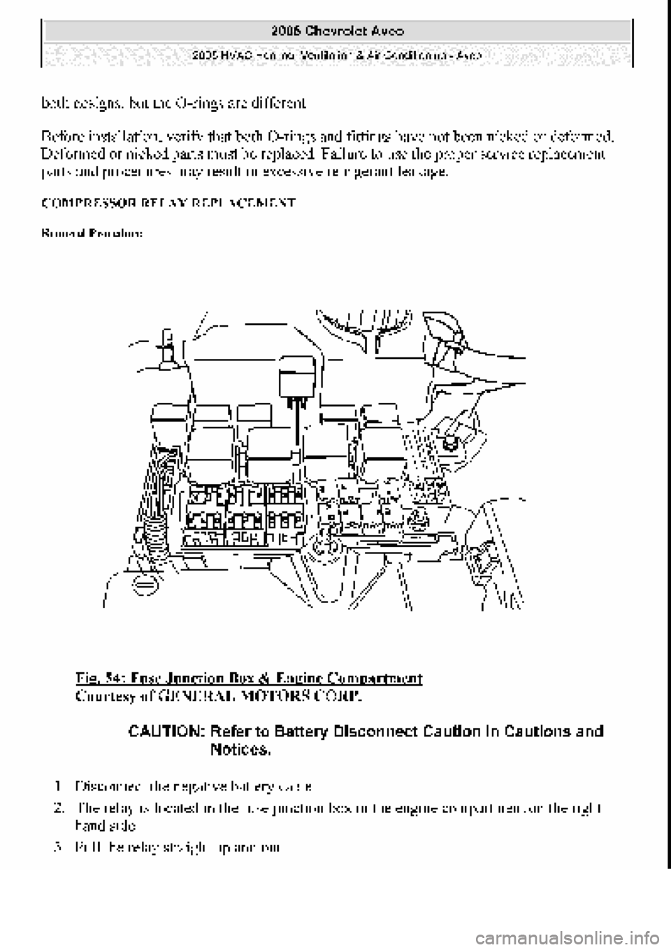 CHEVROLET AVEO 2002 Service Repair Manual CHEVROLET AVEO 2002 Service Repair Manual