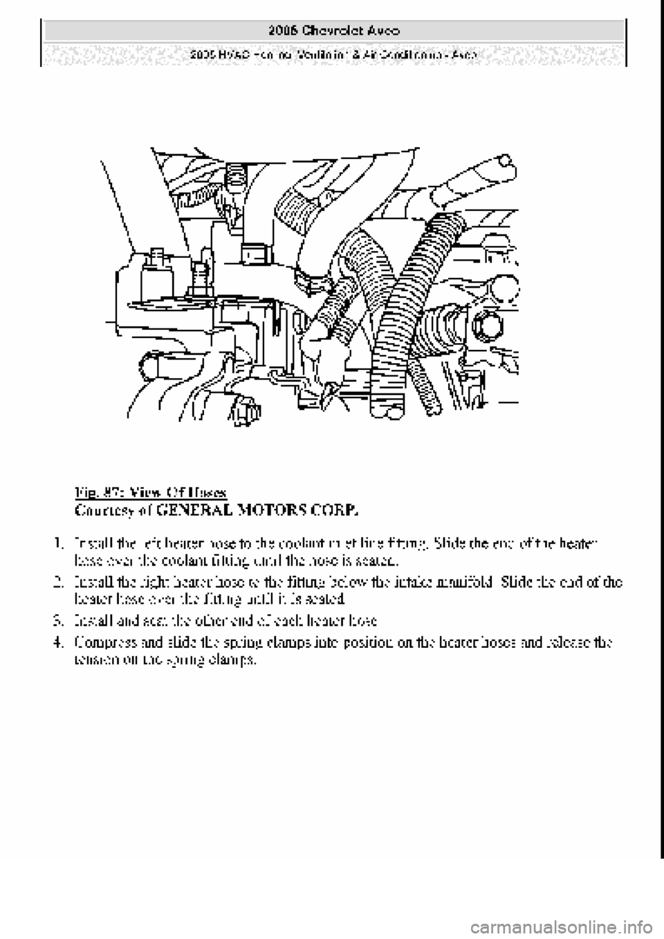 CHEVROLET AVEO 2002 Service Repair Manual CHEVROLET AVEO 2002 Service Repair Manual