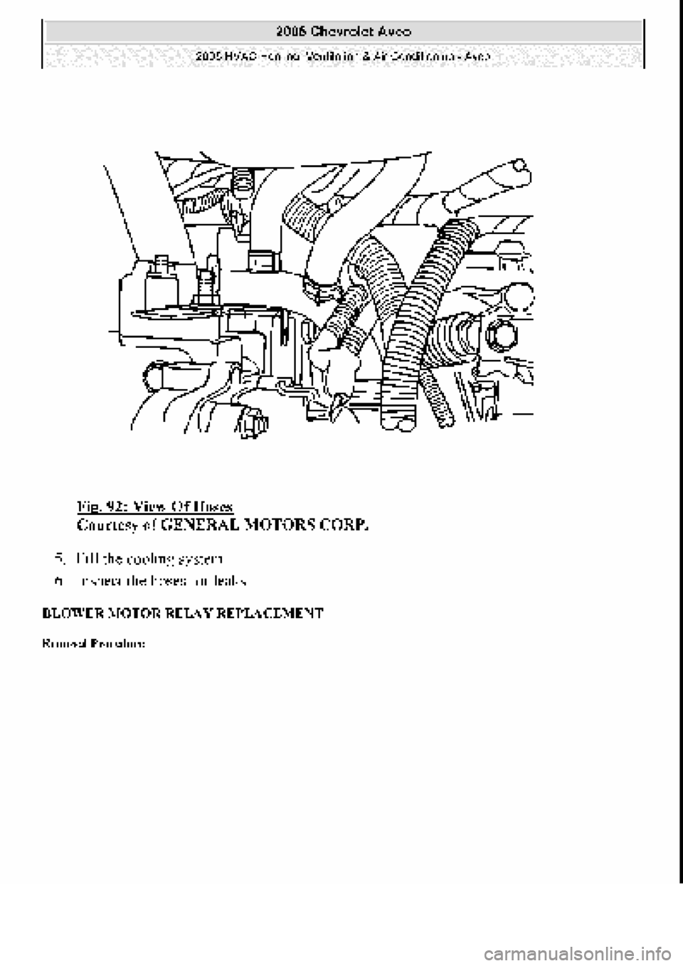 CHEVROLET AVEO 2002 Service Repair Manual CHEVROLET AVEO 2002 Service Repair Manual