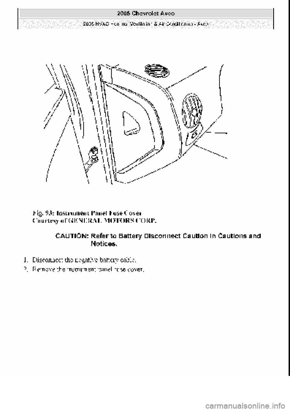 CHEVROLET AVEO 2002 Service Repair Manual CHEVROLET AVEO 2002 Service Repair Manual