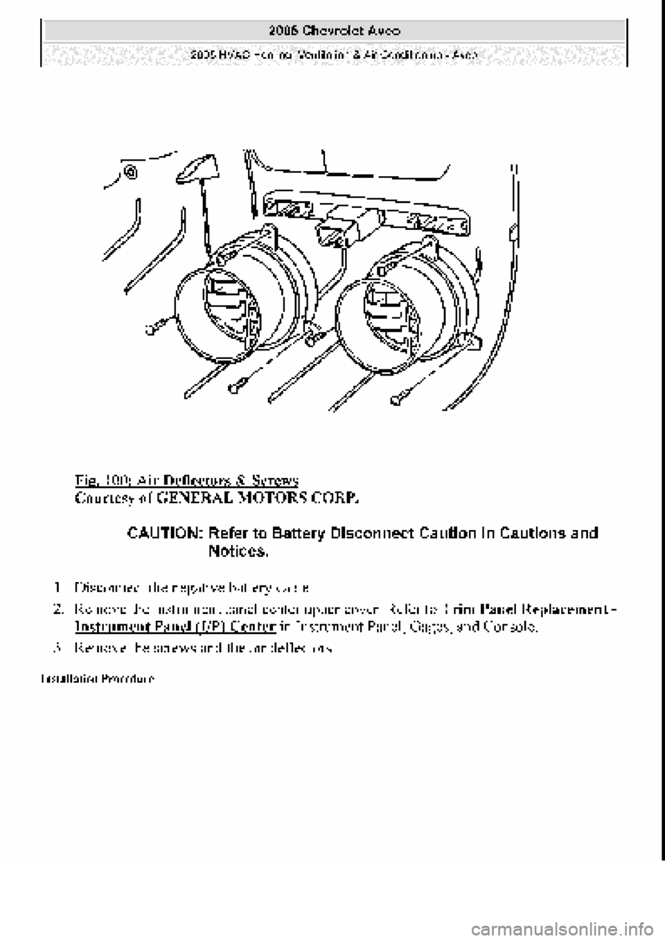 CHEVROLET AVEO 2002 Service Repair Manual CHEVROLET AVEO 2002 Service Repair Manual