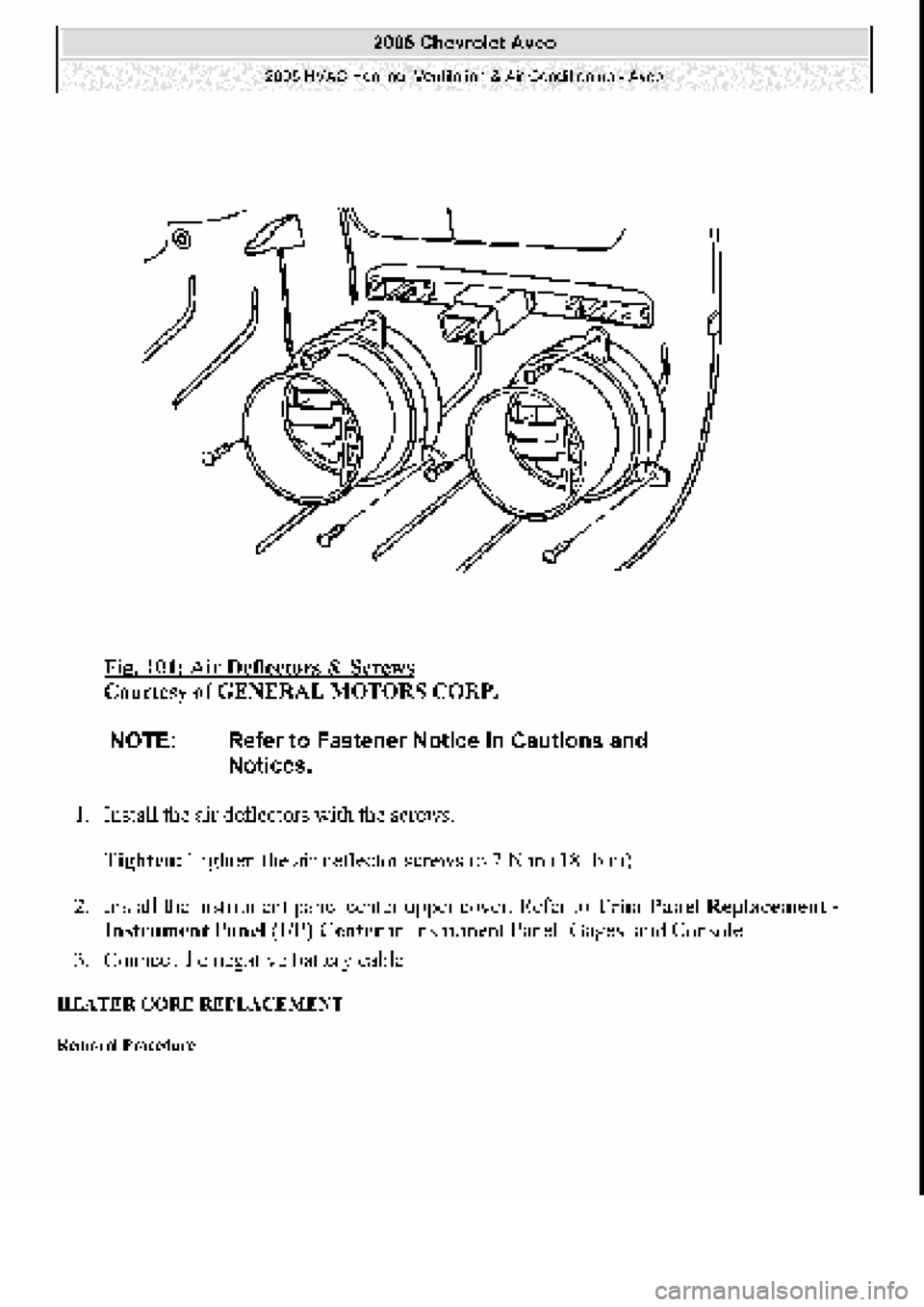 CHEVROLET AVEO 2002 Service Repair Manual CHEVROLET AVEO 2002 Service Repair Manual