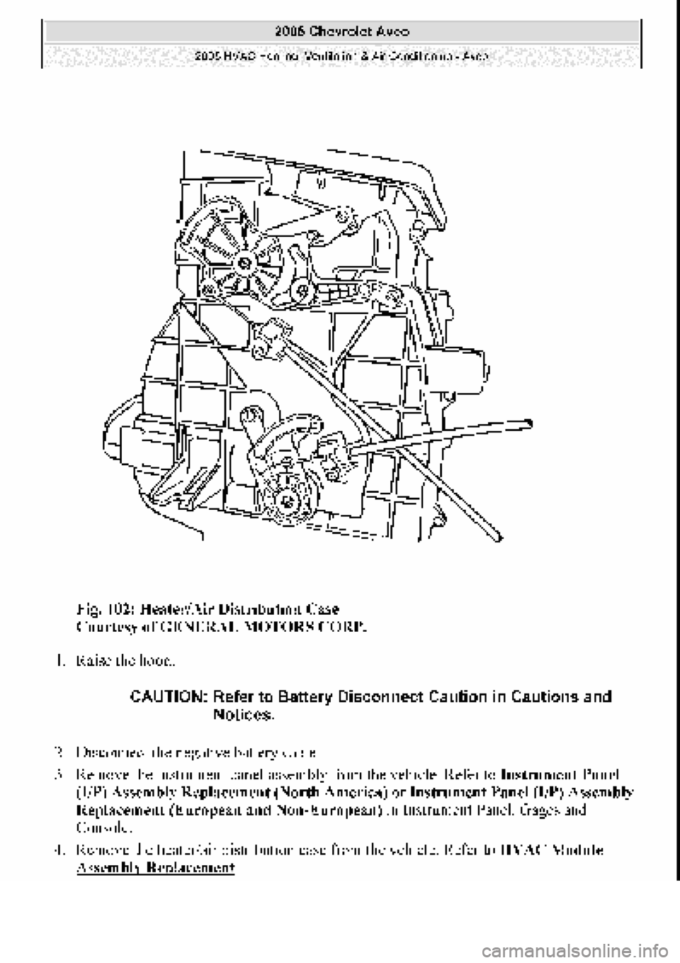 CHEVROLET AVEO 2002 Service Repair Manual CHEVROLET AVEO 2002 Service Repair Manual