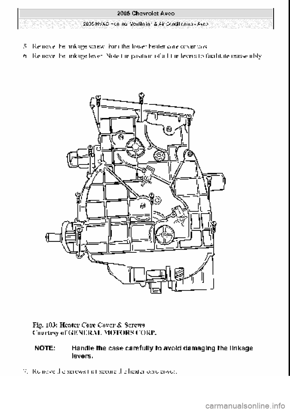 CHEVROLET AVEO 2002 Service Repair Manual CHEVROLET AVEO 2002 Service Repair Manual