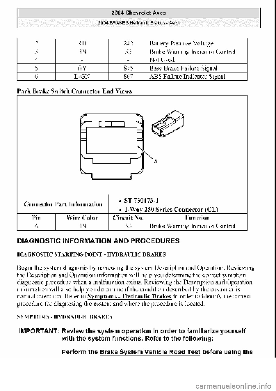 CHEVROLET AVEO 2002 Service Repair Manual CHEVROLET AVEO 2002 Service Repair Manual