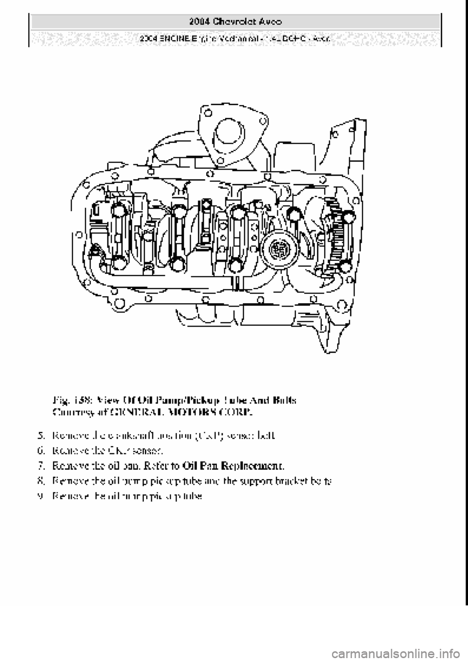 CHEVROLET AVEO 2002 Service Repair Manual CHEVROLET AVEO 2002 Service Repair Manual