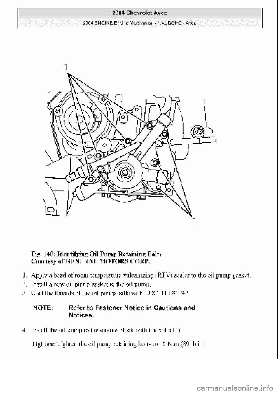 CHEVROLET AVEO 2002 Service Repair Manual CHEVROLET AVEO 2002 Service Repair Manual