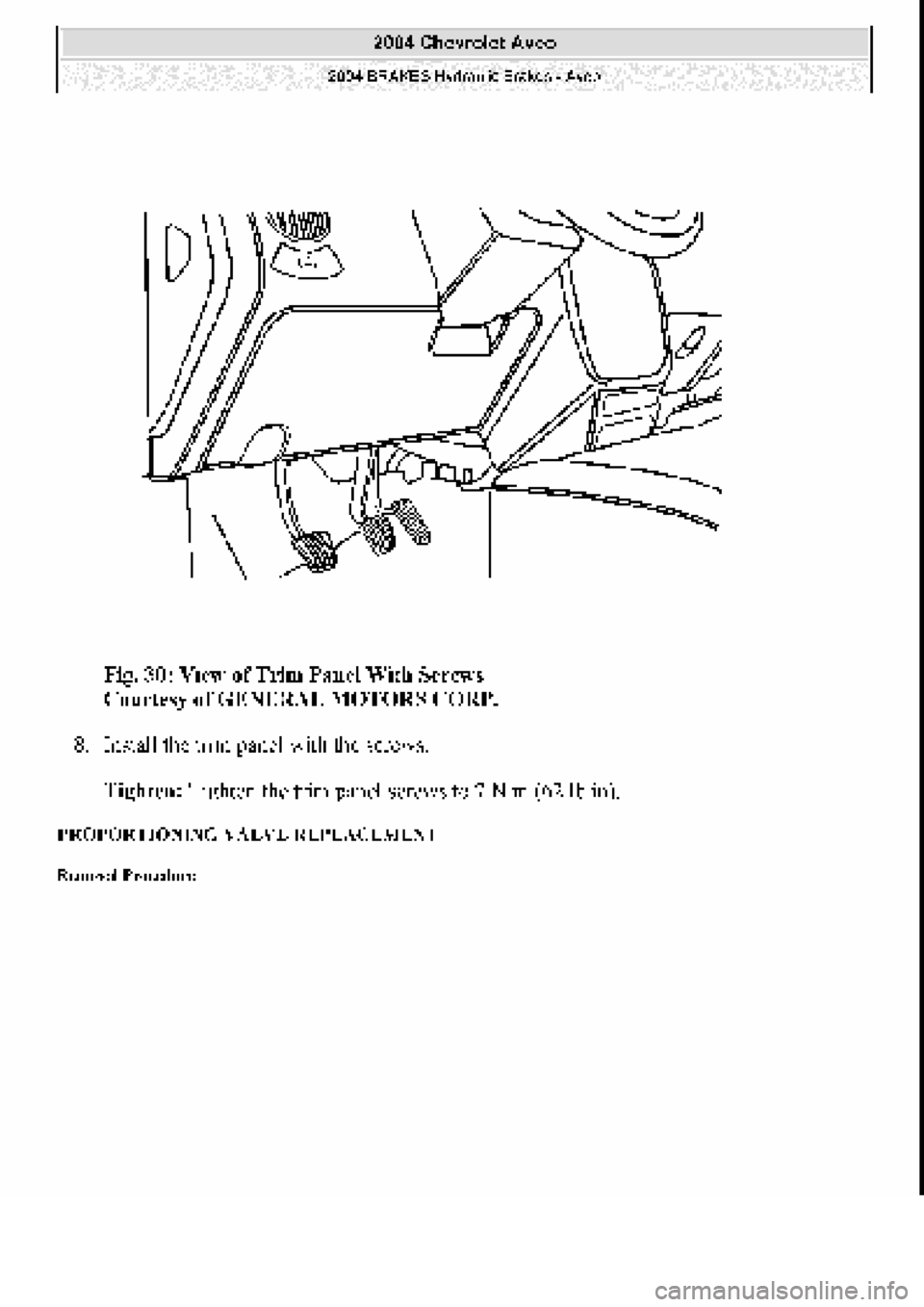 CHEVROLET AVEO 2002 Service Repair Manual CHEVROLET AVEO 2002 Service Repair Manual