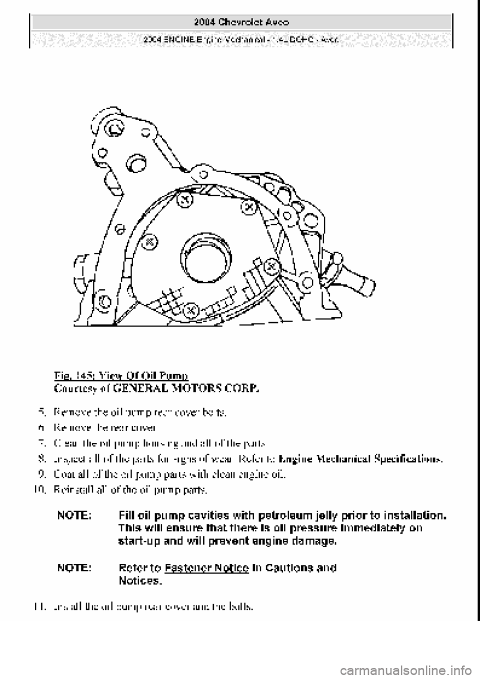 CHEVROLET AVEO 2002 Service Repair Manual CHEVROLET AVEO 2002 Service Repair Manual