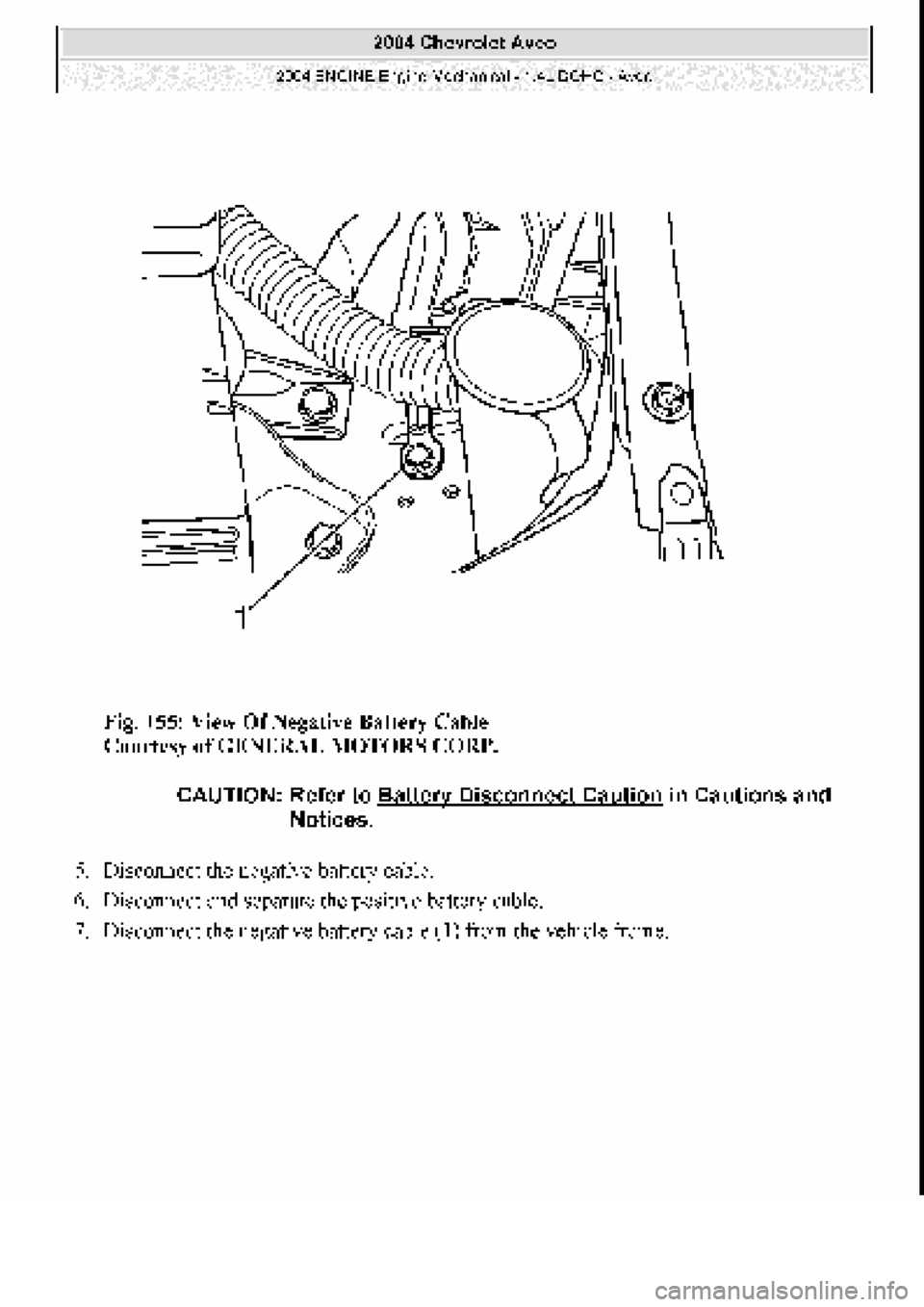 CHEVROLET AVEO 2002 Service Repair Manual CHEVROLET AVEO 2002 Service Repair Manual