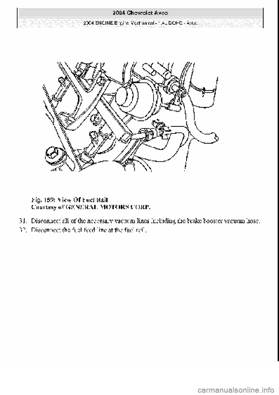 CHEVROLET AVEO 2002 Service Repair Manual CHEVROLET AVEO 2002 Service Repair Manual