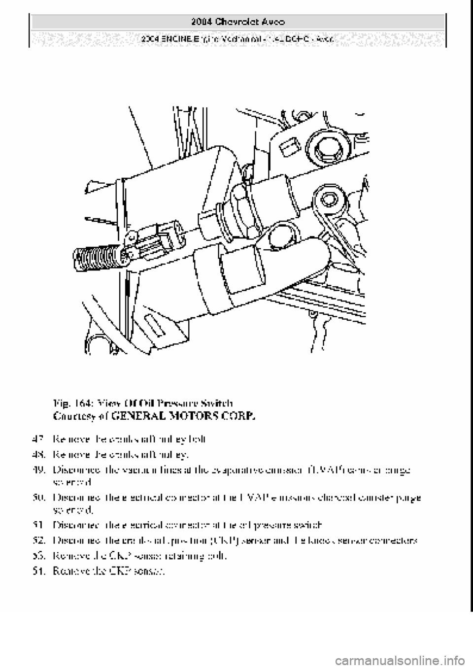 CHEVROLET AVEO 2002 Service Repair Manual CHEVROLET AVEO 2002 Service Repair Manual