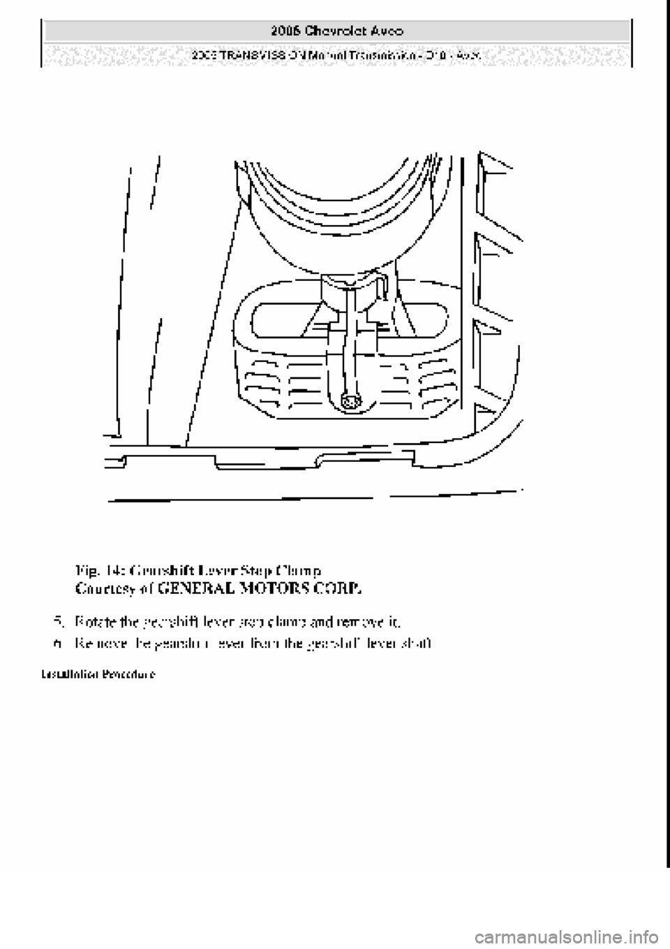 CHEVROLET AVEO 2002  Service Repair Manual 