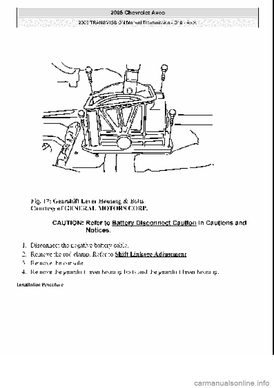 CHEVROLET AVEO 2002  Service Repair Manual 