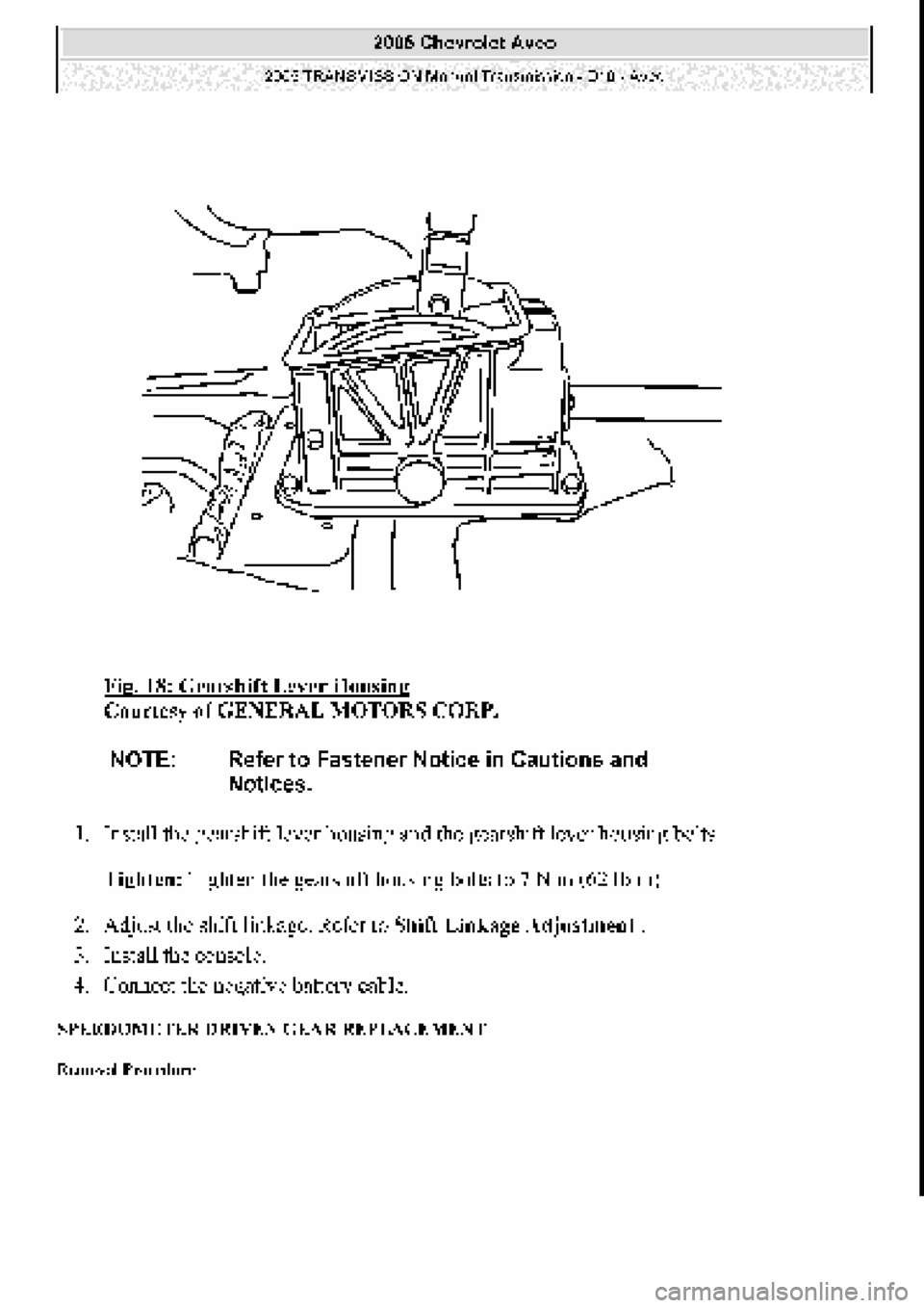 CHEVROLET AVEO 2002 Service Repair Manual CHEVROLET AVEO 2002 Service Repair Manual
