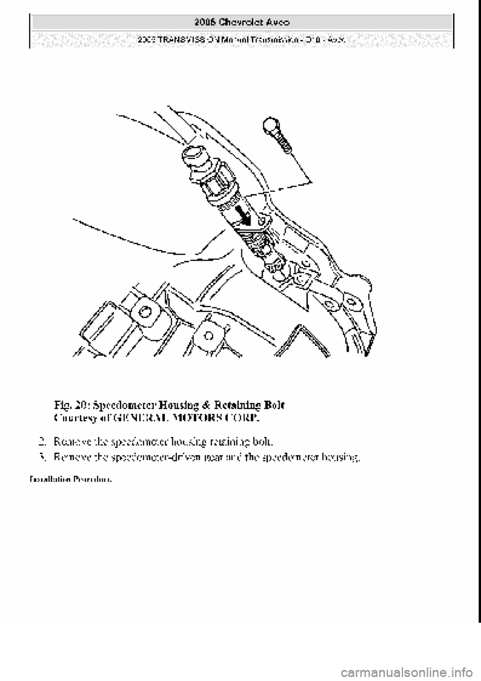 CHEVROLET AVEO 2002 Service Repair Manual CHEVROLET AVEO 2002 Service Repair Manual