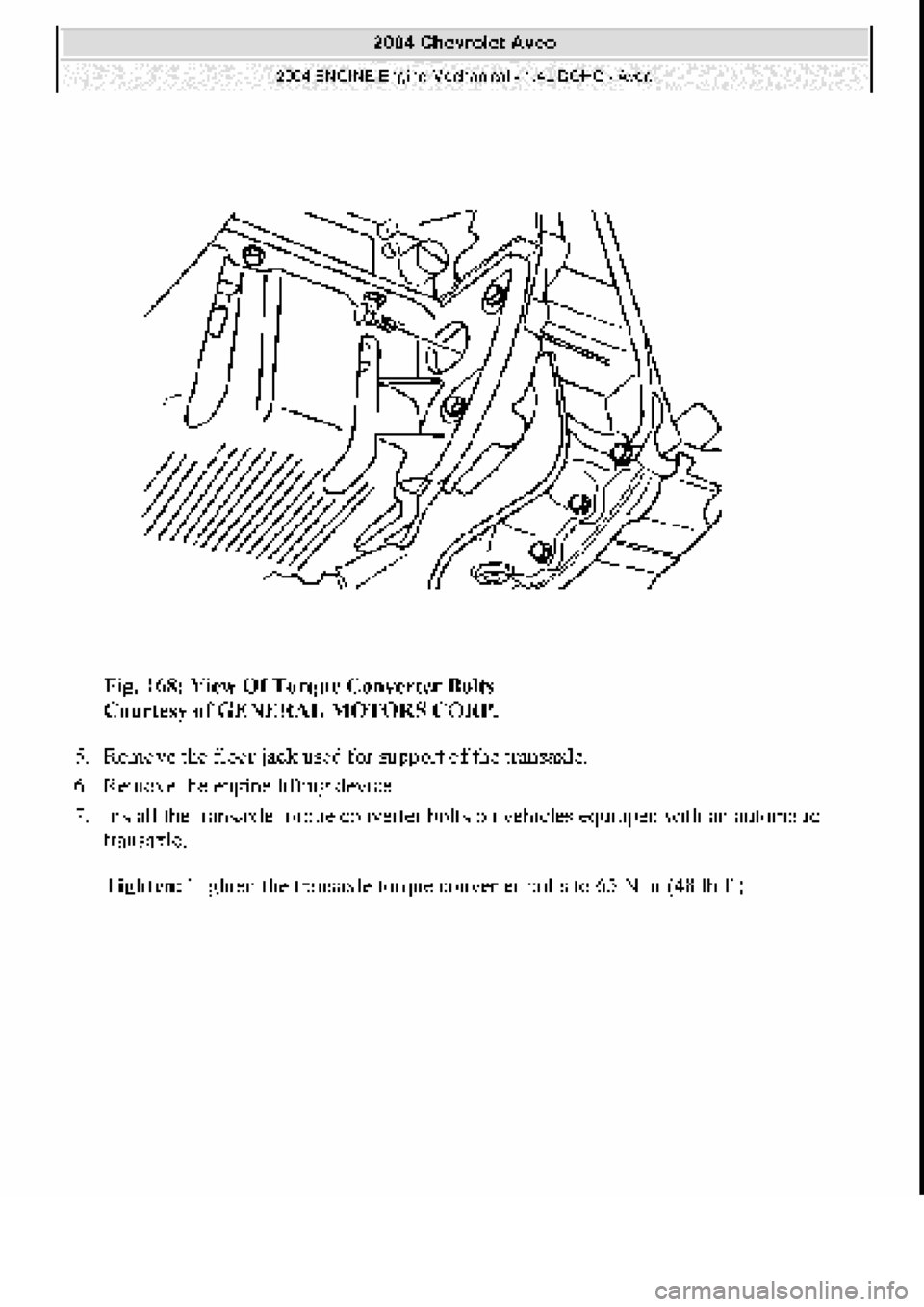 CHEVROLET AVEO 2002 Service Repair Manual CHEVROLET AVEO 2002 Service Repair Manual