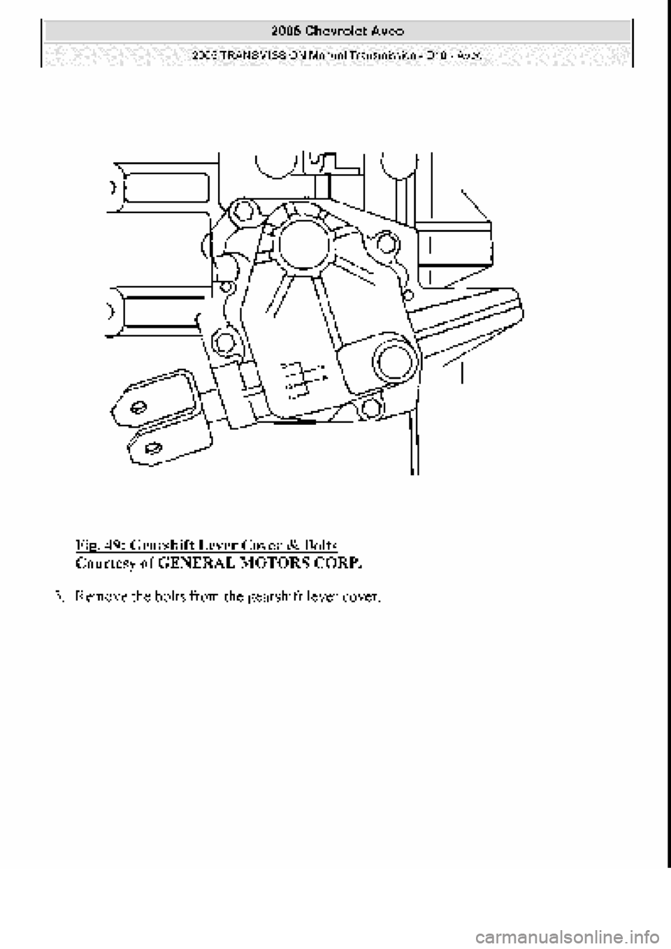 CHEVROLET AVEO 2002  Service Repair Manual 