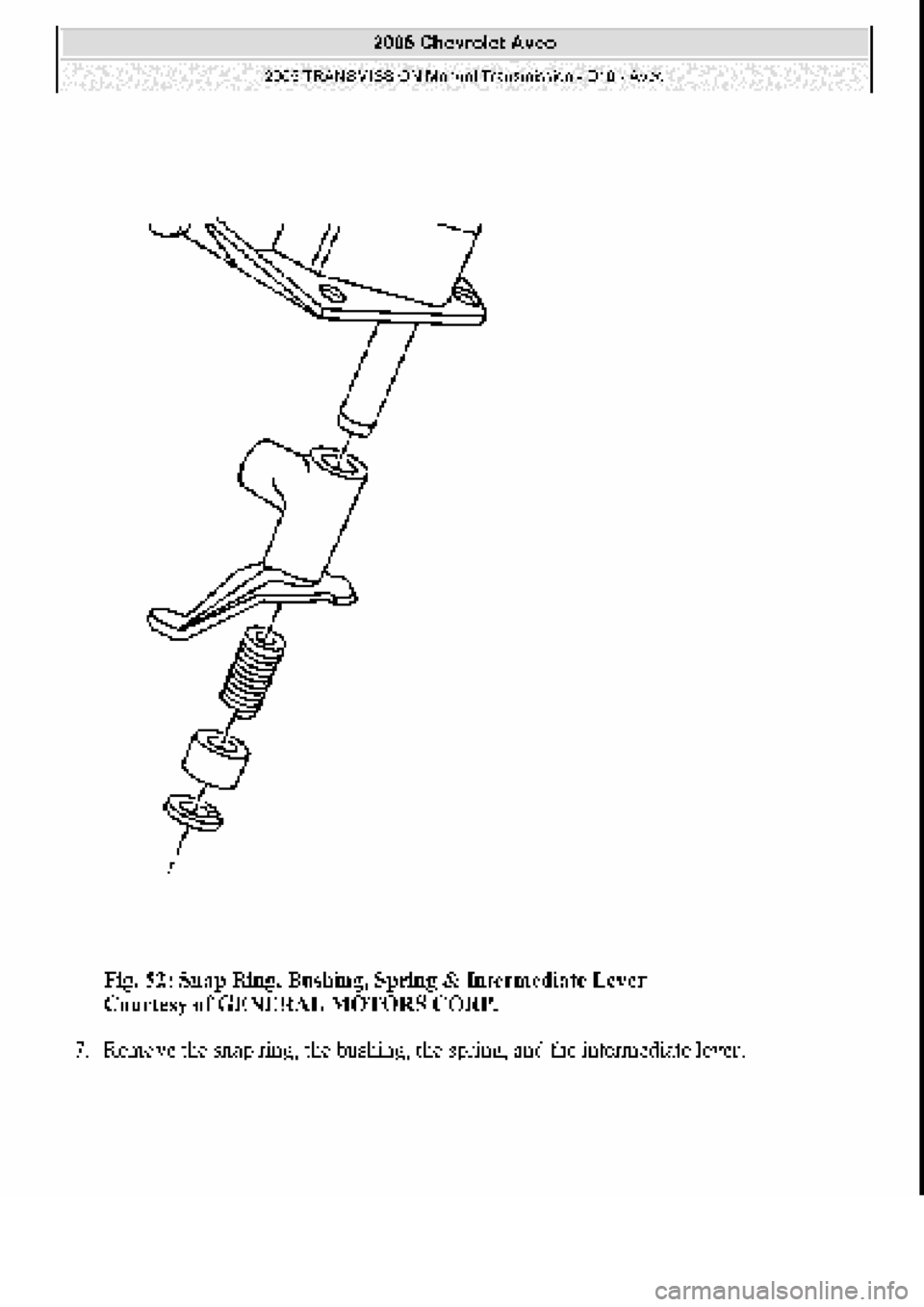 CHEVROLET AVEO 2002  Service Repair Manual 