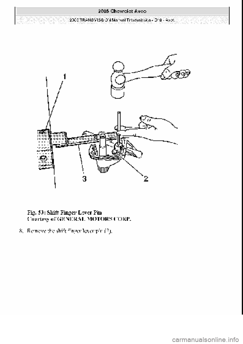 CHEVROLET AVEO 2002  Service Repair Manual 